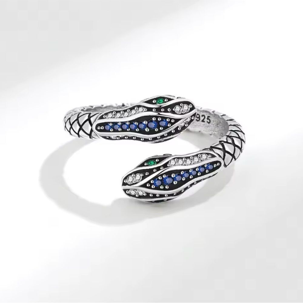 Serpenti Sterling Silver Ring - Picture 3 of 10